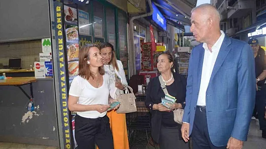 Kaymakam Aksoy kapalı çarşı esnafını tütüne karşı uyardı