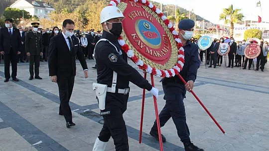 Fethiye'de 10 Kasım