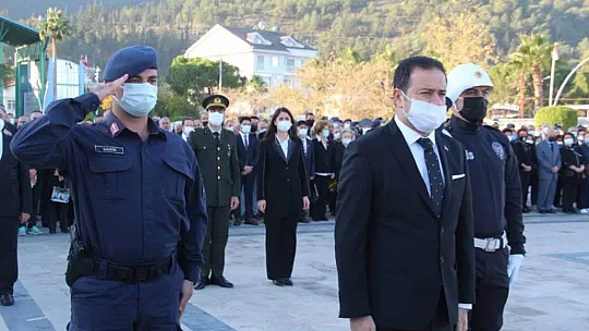 Fethiye'de 10 Kasım
