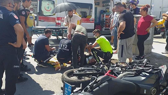 Kaza yapan polis için seferber oldular