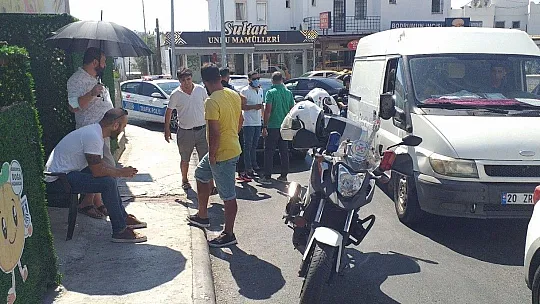 Kaza yapan polis için seferber oldular