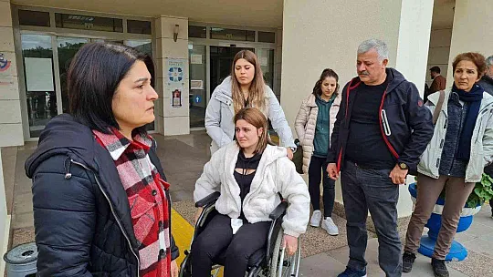 KAZADA FELÇ KALAN EZGİ, GÖZYAŞLARI İÇERİSİNDE ADALET İSTEDİ