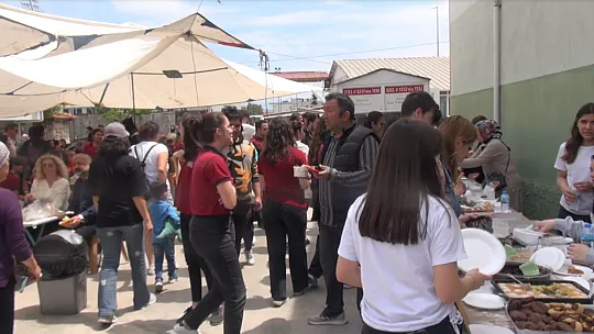 Kermese yoğun ilgi