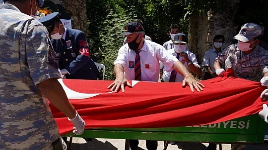 Kıbrıs Gazisi törenle toprağa verildi