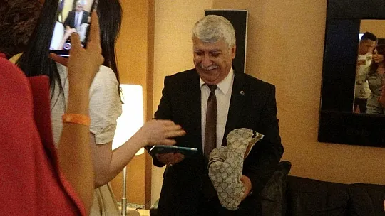 Kırgızistanlı ve Kazakistanlı gazeteciler Marmaris'e geldi