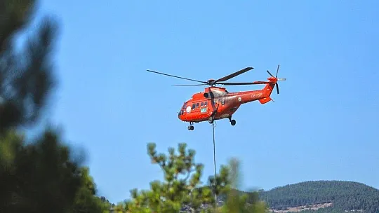 Kırmızı helikopterden 4 günde 322 sorti