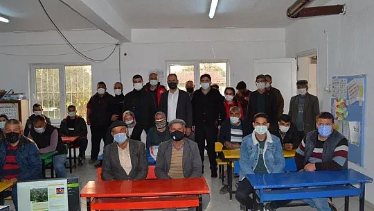 Kırsal mahallelerde eğitim kursları başladı