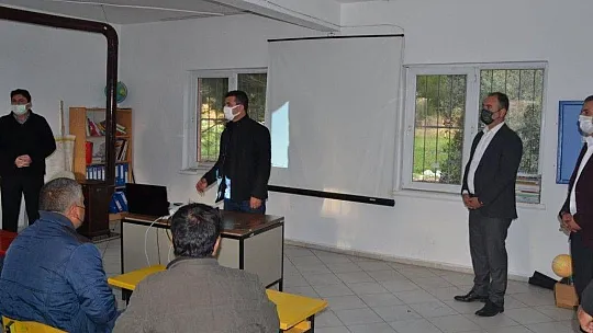 Kırsal mahallelerde eğitim kursları başladı