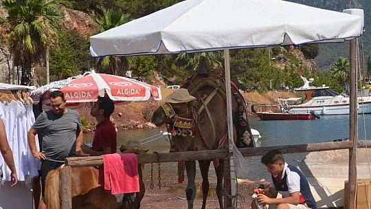Kızkumu Plajı turist akınına uğradı