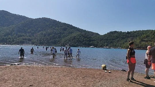 Kızkumu yerli ve yabancı turistlerin gözdesi olmaya devam ediyor