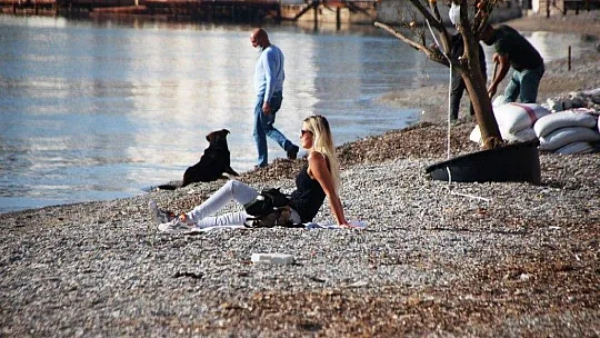 Koca sahil Ksenia'ya kaldı