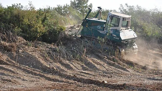 Kocadere'de temizlik çalışması sona erdi