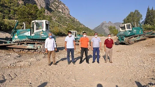 Kocadere'de temizlik çalışması sona erdi