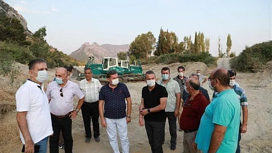 Kocadere'de temizlik çalışması sona erdi