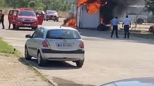 KONTEYNER TUVALET KÜLE DÖNDÜ