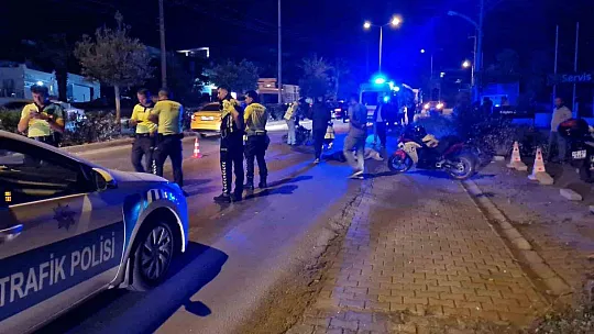 Kontrolden çıkan motosikletin sürücüsü olay yerinde hayatını kaybetti