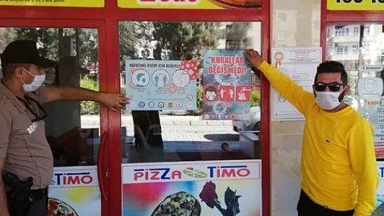 Korona ile afişli mücadele