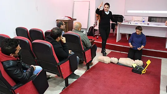 Köyceğiz Belediye personeline ilkyardım eğitimi verildi