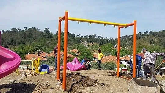 Köyceğiz Belediyesi yeni parklar kazandırmaya devam ediyor