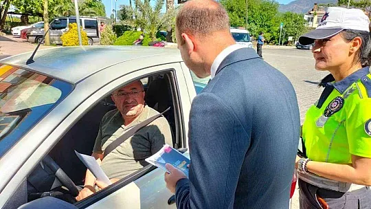 Köyceğiz'de 'Trafik Güvenliği Günü' etkinliği