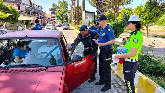 Köyceğiz'de 'Trafik Güvenliği Günü' etkinliği