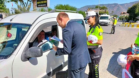 Köyceğiz'de 'Trafik Güvenliği Günü' etkinliği
