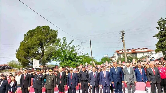 Köyceğiz'de 23 Nisan Ulusal Egemenlik ve Çocuk Bayramı coşkusu yaşandı