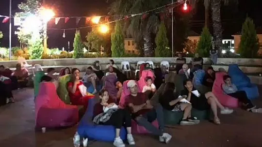 Köyceğiz'de Açık Hava Sineması nostaljisi yaşandı