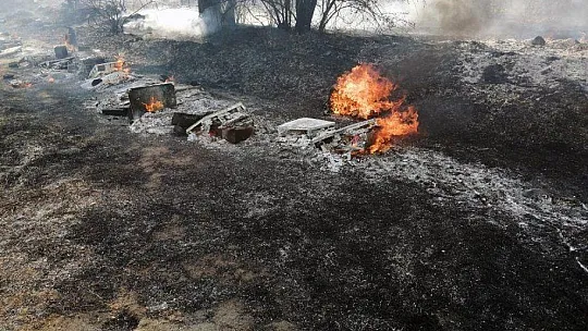Köyceğiz'de alevlerin arasında kalan yaşlı adam hayatını kaybetti