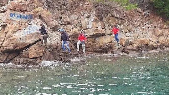 Köyceğiz'de arılı kovan desteklemesine esas tespitler tekne yolculuğu ile tamamlandı