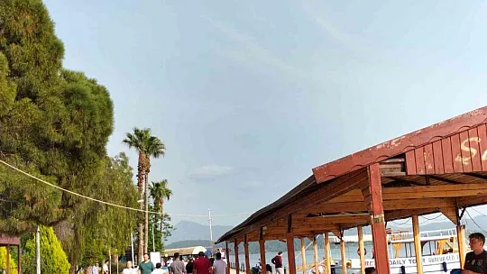 Köyceğiz'de bayram yoğunluğu yaşandı