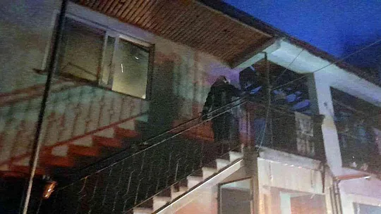 Köyceğiz'de ev yangını