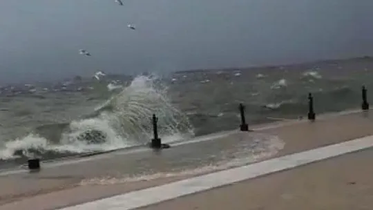 Köyceğiz'de fırtına etkili oldu
