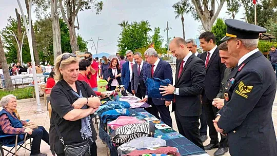 Köyceğiz'de geri dönüşüm sergisi açıldı