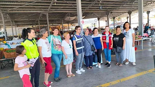 Köyceğiz'de KADES bilgilendirme standı kuruldu