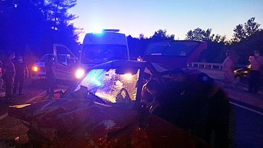 Köyceğiz'de kaza: 1 ölü, 1 yaralı