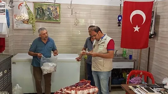Köyceğiz'de Kurban Bayramı öncesi denetimler arttı