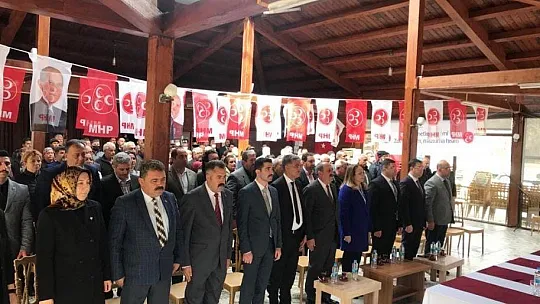 Köyceğiz'de MHP Adım Adım 2023 toplantısı gerçekleştirildi