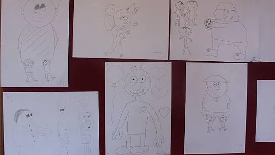 Köyceğiz'de öğrenciler karikatür atölye çalışması yaptı