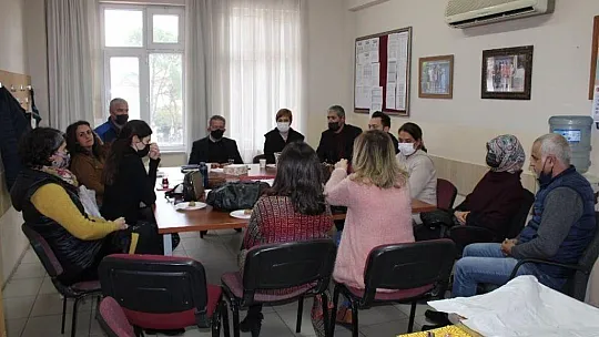 Köyceğiz'de okul ziyaretleri devam ediyor