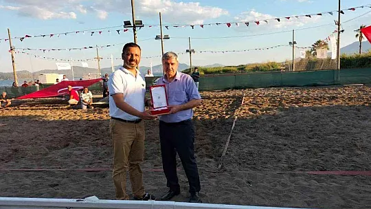 Köyceğiz'de Plaj Hentbolu Şampiyonası başladı