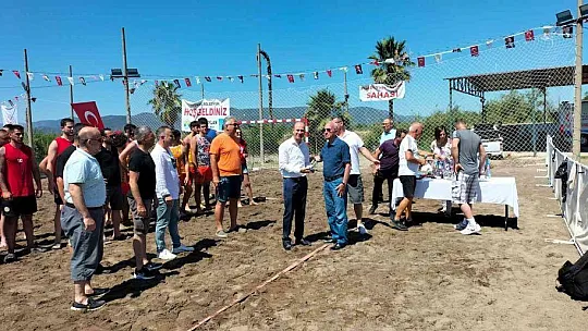 Köyceğiz'de Plaj Hentbolu Şampiyonası sona erdi