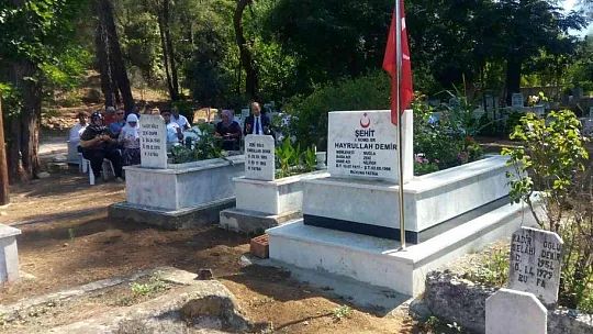 Köyceğiz'de şehitler anılarak, dualar edildi