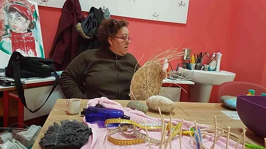 Köyceğiz'de sepet örme kursu devam ediyor