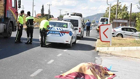 Köyceğiz'de trafik kazası: 1 ölü