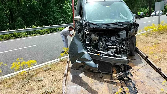 Trafik kazası: 1 yaralı