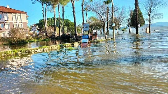 Köyceğiz'deki taşkında mahsur kalan vatandaşın yardımına kaymakam koştu