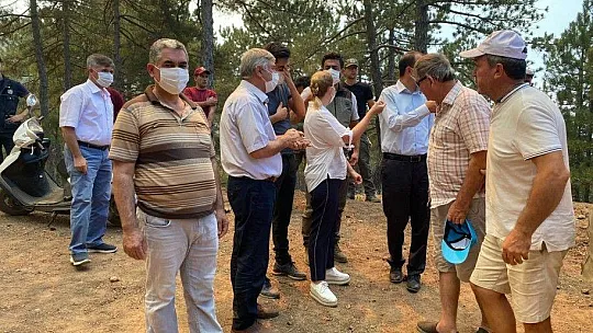 Köyceğiz'deki yangın 5 ayrı noktada devam ediyor