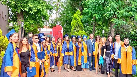 Köyceğiz'deki Yüksekokulların mezuniyet töreni yapıldı