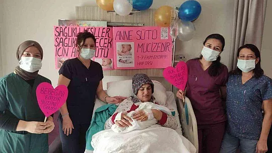 KÖYCEĞİZ DEVLET HASTANESİ'NDE EMZİRME HAFTASI KUTLANDI